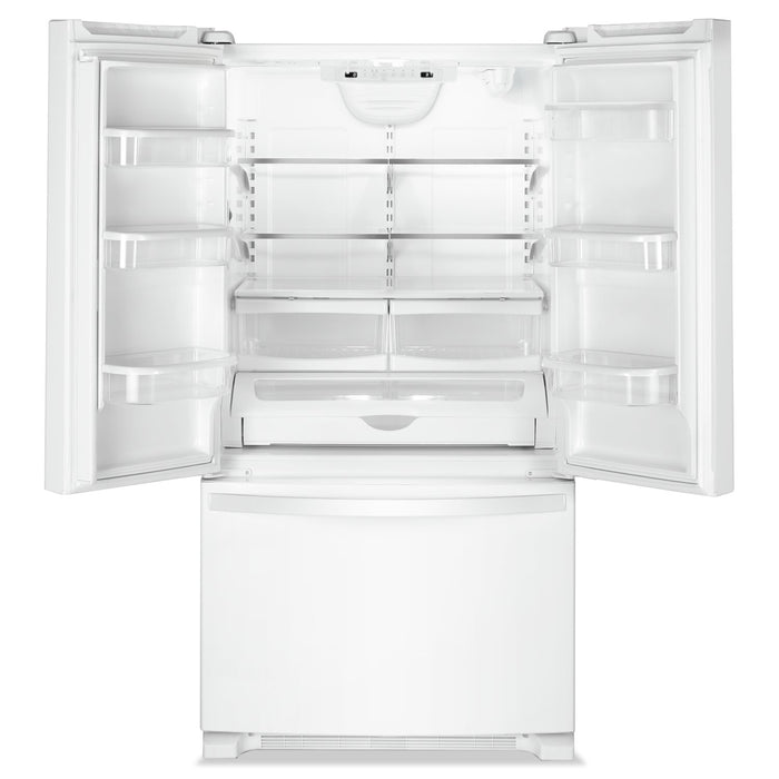 Réfrigérateur Whirlpool de 22 pi³ et de 33 po à congélateur inférieur - blanc - WRFF5333PW