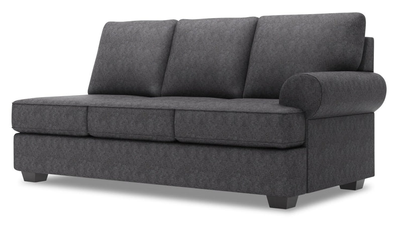 Sofa-lit de droite Roll de la collection Sofa Lab - Luxury Charcoal