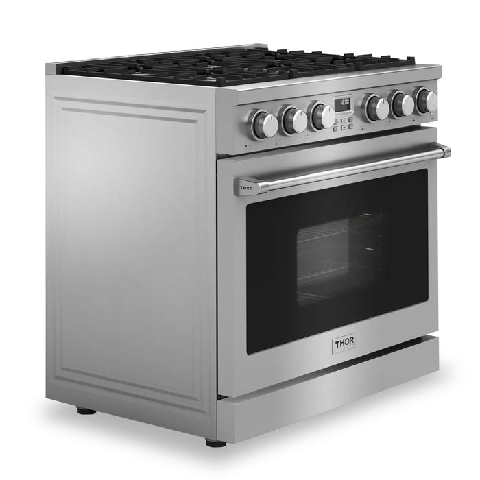 Cuisinière à gaz professionnelle Thor Kitchen de 6 pi³ - ARG36