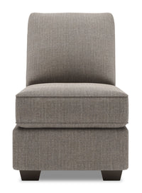 Fauteuil sans accoudoirs Roll de la collection Sofa Lab - Luna Smoke