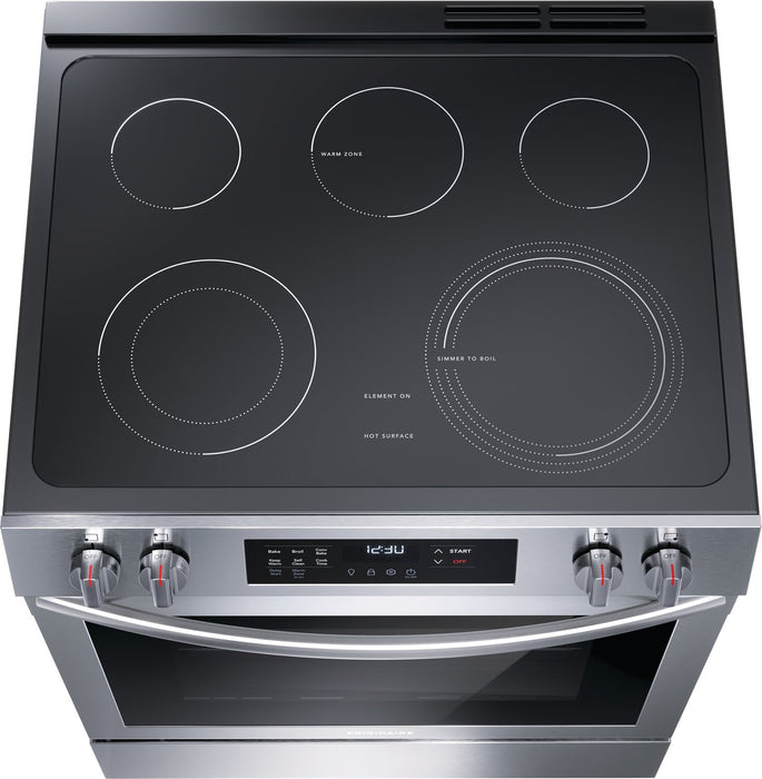 Cuisinière électrique Frigidaire de 5,3 pi³ avec élément EvenTempMC et cuisson par convection - acier inoxydable - FCFE308CAS