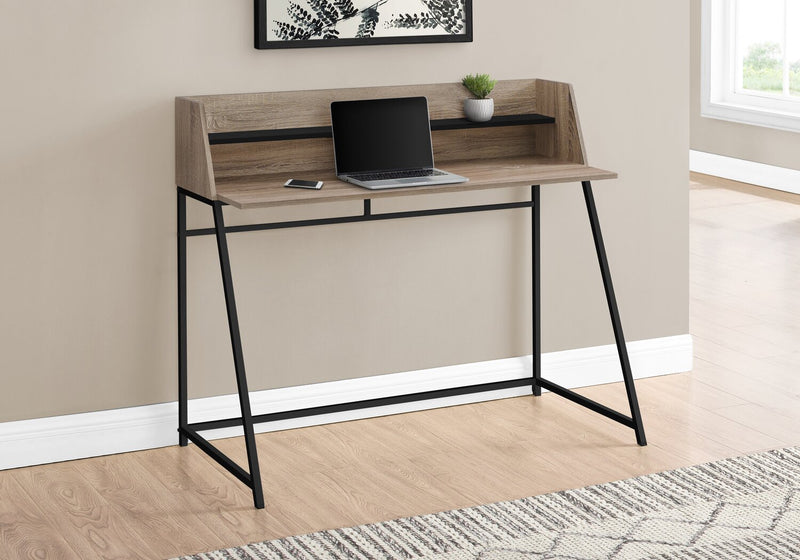 Bureau Lawson de 47,25 po avec petite crédence - taupe