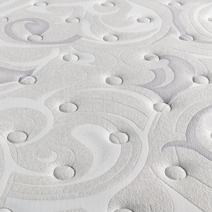 Ensemble matelas à Euro-plateau à profil bas Pisa II de Springwall pour très grand lit