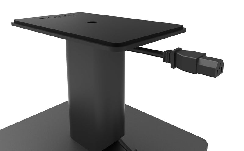 Socles pour haut-parleur Kanto SP6HD de 6 po avec système de gestion des câbles intégré - noirs