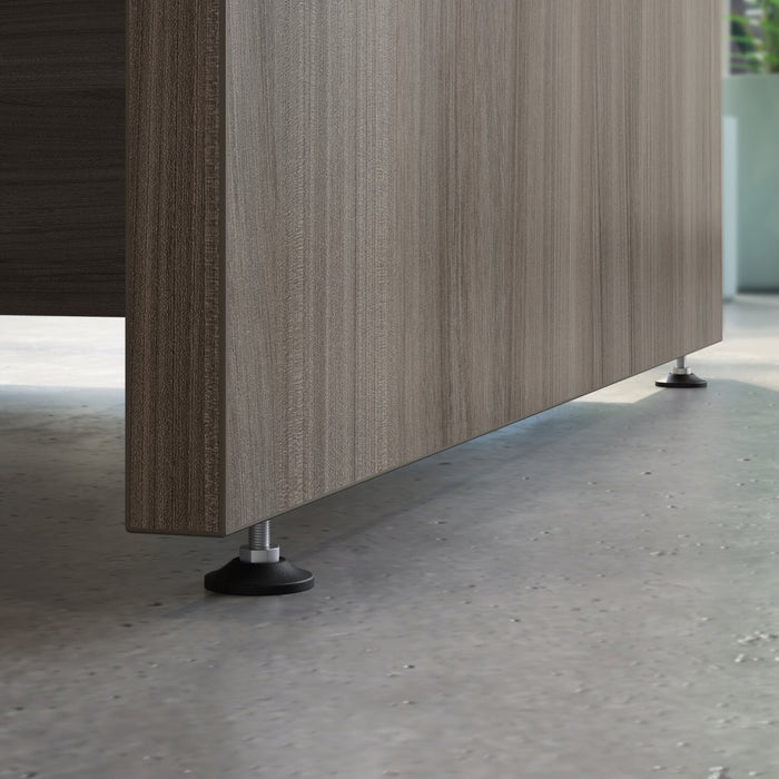 Bureau Affirm de 59,06 po de qualité commerciale - orme Hudson