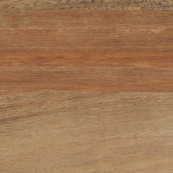 Bureau Alfie de 53,15 po à 2 tiroirs avec armoire - brun clair