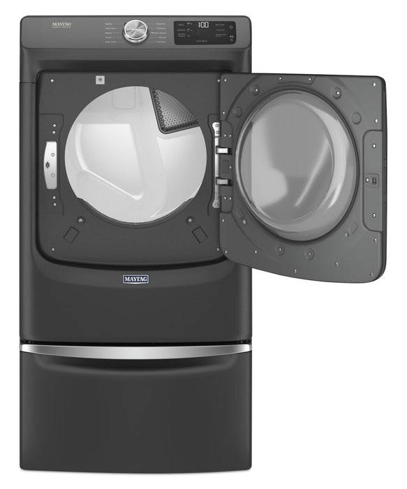 Sécheuse à gaz Maytag de 7,3 pi³ - noir volcan - superposable - MGD5630MBK