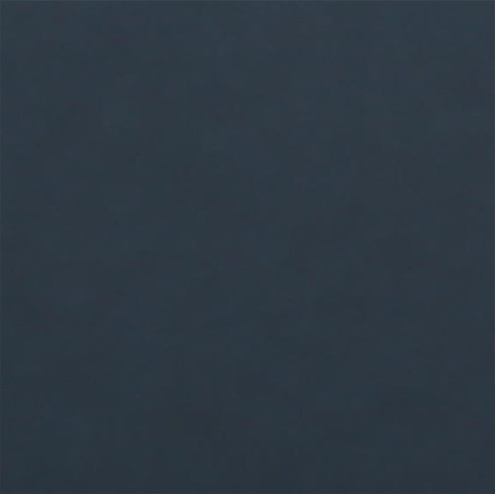 Causeuse Vivia de 63 po en cuir véritable avec coussins de siège amovibles et pattes en bois - bleu marine