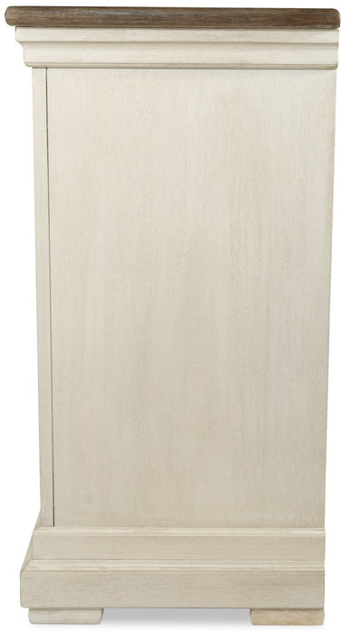 Desserte de salle à manger Isla de 57,8 po (L) avec rangement - blanc antique