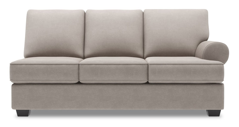 Sofa-lit de droite Roll de la collection Sofa Lab - Pax Slate