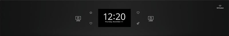 Four mural double électrique Whirlpool de 10 pi³ et de 30 po avec convection véritable - acier inoxydable résistant aux traces de doigts - WOED7030PZ