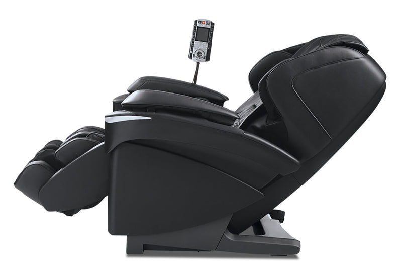 Fauteuil inclinable de massage Real Pro ULTRAMC Prestige de Panasonic de 35,4 po en cuir synthétique de qualité supérieure - noir