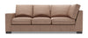 Sofa de gauche pour rallonge Track de la collection Sofa Lab - Pax Wicker