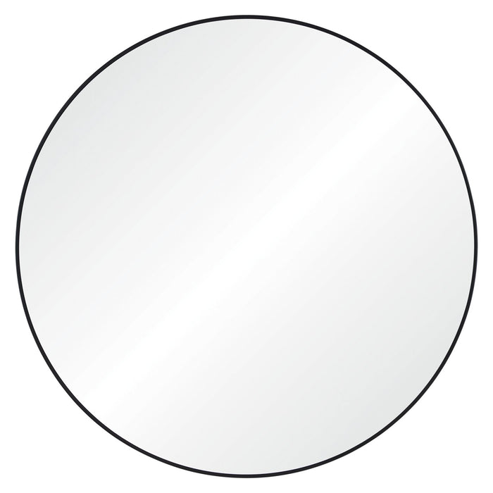 Miroir rond noir - 40 po x 40 po 
