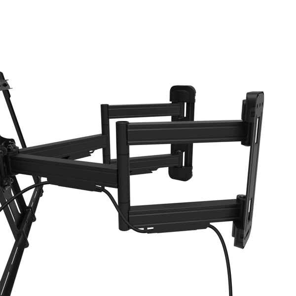 Support mural de coin Kanto PDC650 entièrement articulé pour téléviseurs de 37 po à 70 po