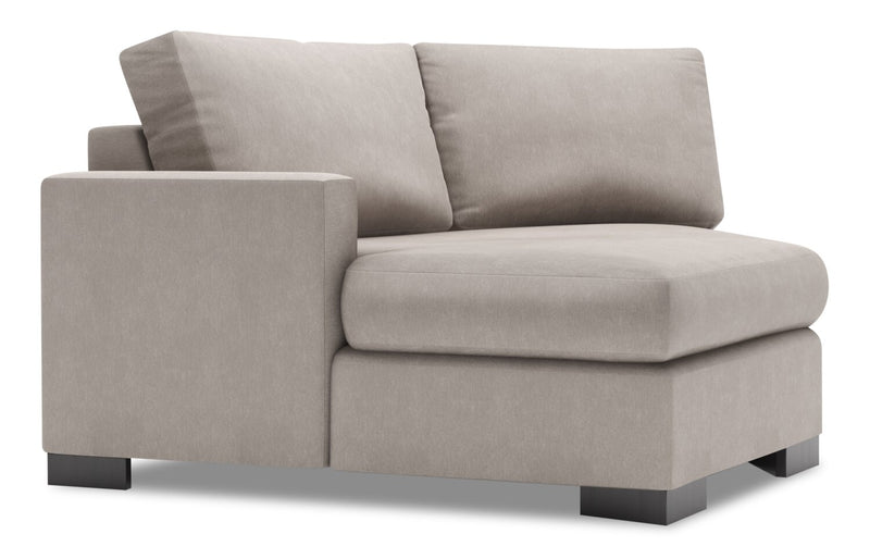 Fauteuil Cuddler de gauche Track de la collection Sofa Lab - Pax Slate