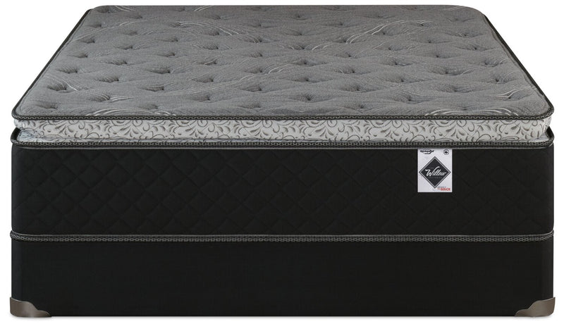 Ensemble matelas dans une boîte à plateau-coussin Sage de Springwall pour grand lit