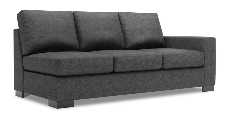 Sofa-lit de droite Track de la collection Sofa Lab - Luxury Charcoal