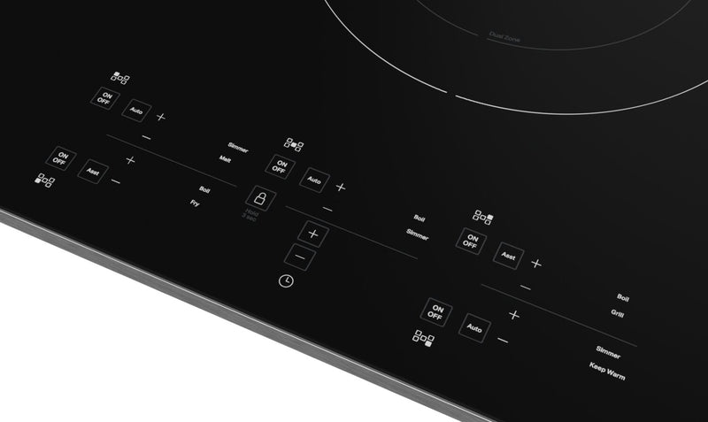 Surface de cuisson à induction KitchenAid de 36 po à 5 éléments - acier inoxydable - KCIG556JSS