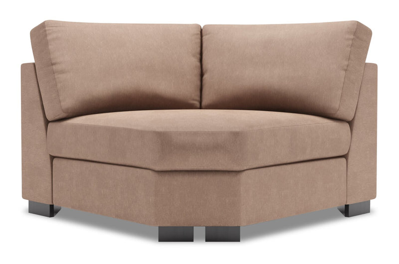 Fauteuil courbé en coin Track de la collection Sofa Lab - Pax Wicker