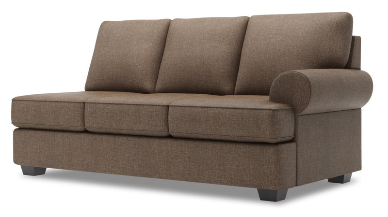 Sofa-lit de droite Roll de la collection Sofa Lab - Luna Praline