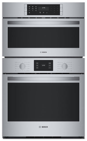 Four mural combiné avec four à micro-ondes Bosch de série 500 de 30 po - HBL5754UC
