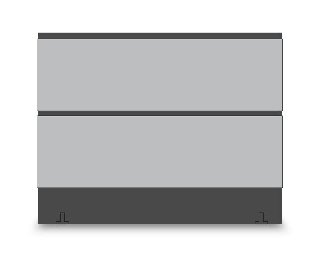 Piédestal pour tiroir four à micro-ondes sous le comptoir Sharp de 24 pouces - SKMD24U0ES