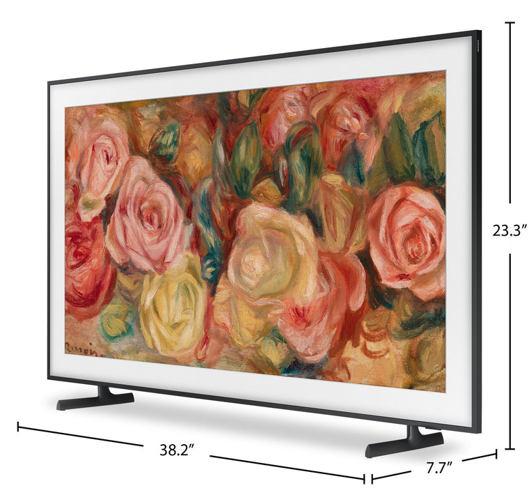 Téléviseur intelligent QLED The Frame de Samsung 4K de 43 po à 60 Hz avec Quantum HDR et HGiG (QN43LS03DAFXZC)