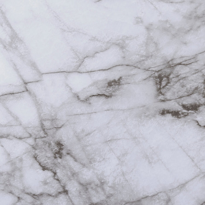 Bureau Everly de 42,25 po avec tiroir - apparence marbre blanc