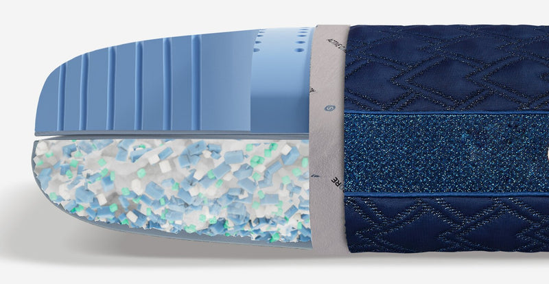 Oreiller haute performance Night Ice 3.0 de BEDGEAR - pour dormeur sur le côté