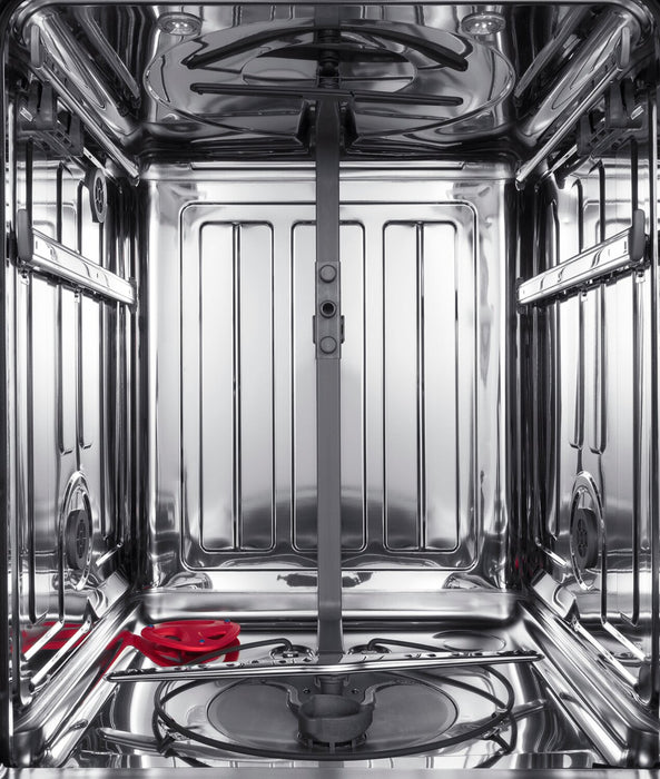 Lave-vaisselle encastré Hisense de 24 po et de 48 dBA avec commandes sur le dessus - acier inoxydable - HDW63314SS 