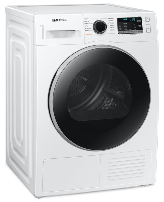 Sécheuse électrique Samsung de 4 pi³ et de 24 po - blanche - superposable - DV25B6800HW/AC