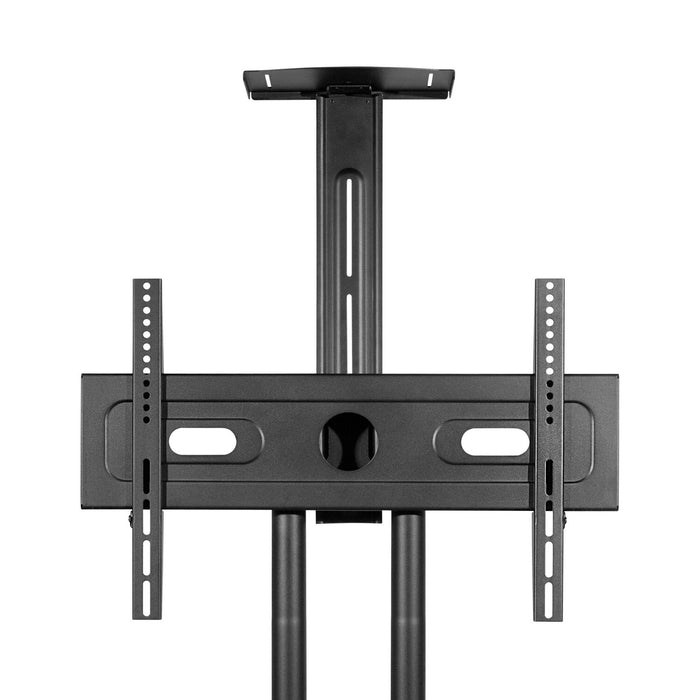 Chariot mobile pour téléviseur Kanto MTM65PL à hauteur réglable avec tablette réglable - noir