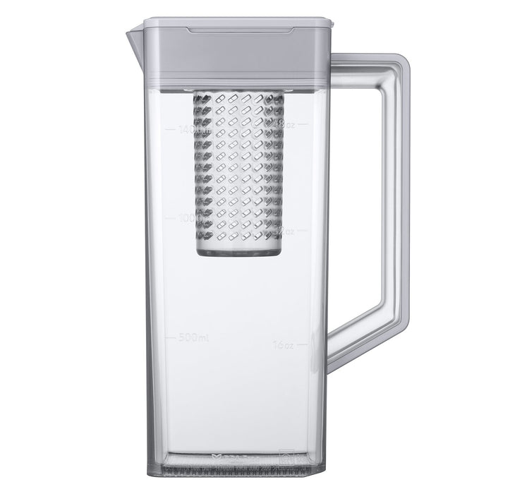 Réfrigérateur Samsung de 24,5 pi³ et de 33 po à portes françaises avec zone de boissons Beverage CenterMC et pichet d’eau à remplissage automatique - acier inoxydable - RF25C5551SR/AA