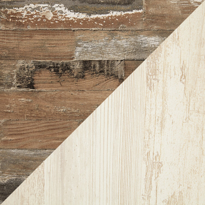 Meuble pour téléviseur traditionnel Willowton de 64 po avec rangement et système de gestion des câbles pour téléviseurs jusqu’à 70 po - blanchi