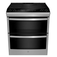  Cuisinière intelligente électrique Profile de 6,8 pi³ avec convection européenne véritable - acier i…