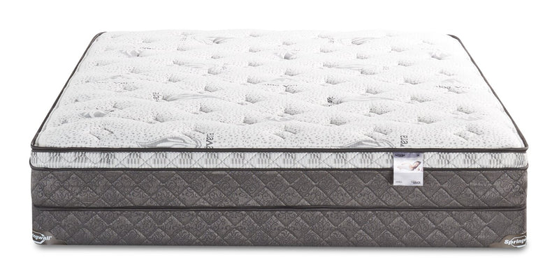 Ensemble matelas à Euro-plateau à profil bas Odell de Springwall pour grand lit