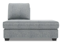 Rallonge pour fauteuil long de droite Roll de la collection Sofa Lab - Luna Pewter