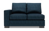 Causeuse de gauche Track de la collection Sofa Lab - Luxury Indigo