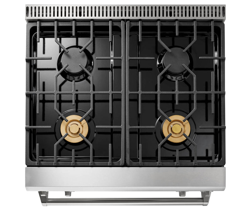 Cuisinière professionnelle à gaz Thor Kitchen de 4,55 pi³ à panneau inclinable - TRG3001