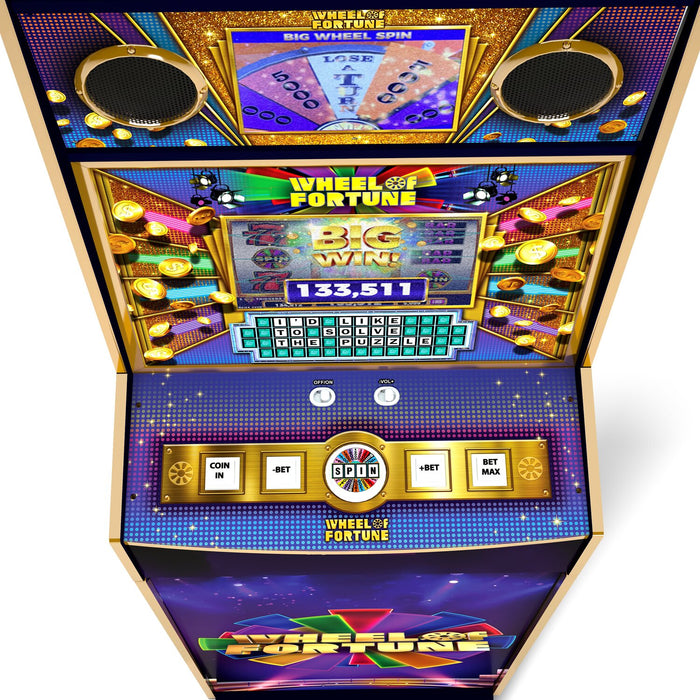 Borne d'arcade Wheel of Fortune Casinocade Deluxe de Arcade1UP