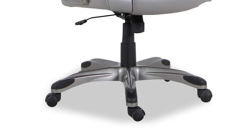 Chaise de bureau Cyrus de SealyMD de 25,8 po - grise