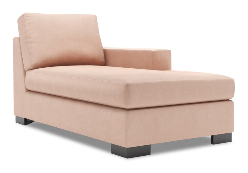 Fauteuil long de gauche Track de la collection Sofa Lab - Pax Rose