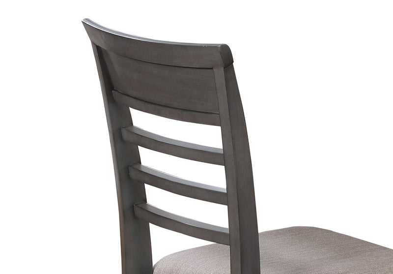 Ensemble de salle à manger Sage 5 pièces avec table de 48 po (L) et 4 chaises - gris