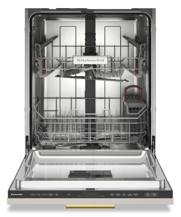 Lave-vaisselle encastré KitchenAid de 24 po et de 44 dBA avec commandes sur le dessus - panneau personnalisable - KDTF324PPA