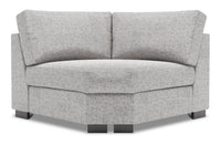  Fauteuil courbé en coin Track de la collection Sofa Lab - Luna Domino 