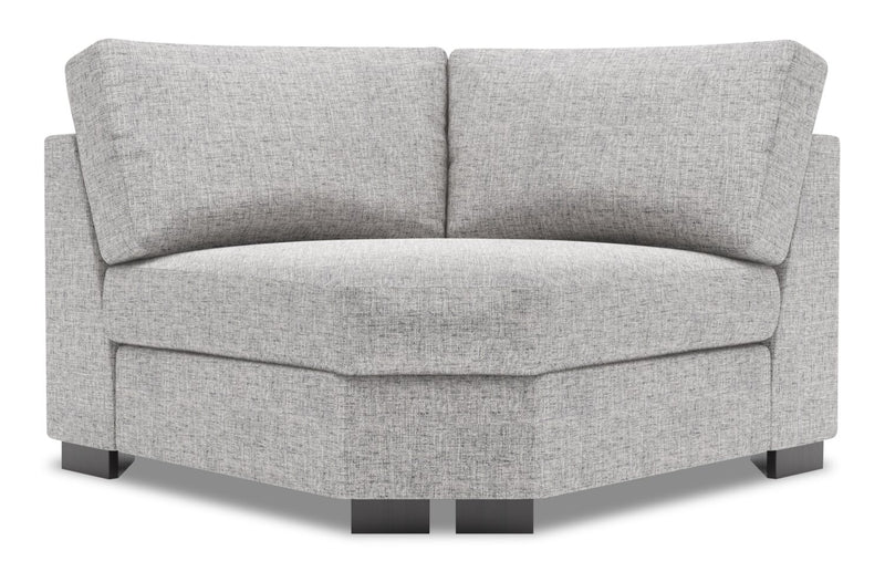 Fauteuil courbé en coin Track de la collection Sofa Lab - Luna Domino