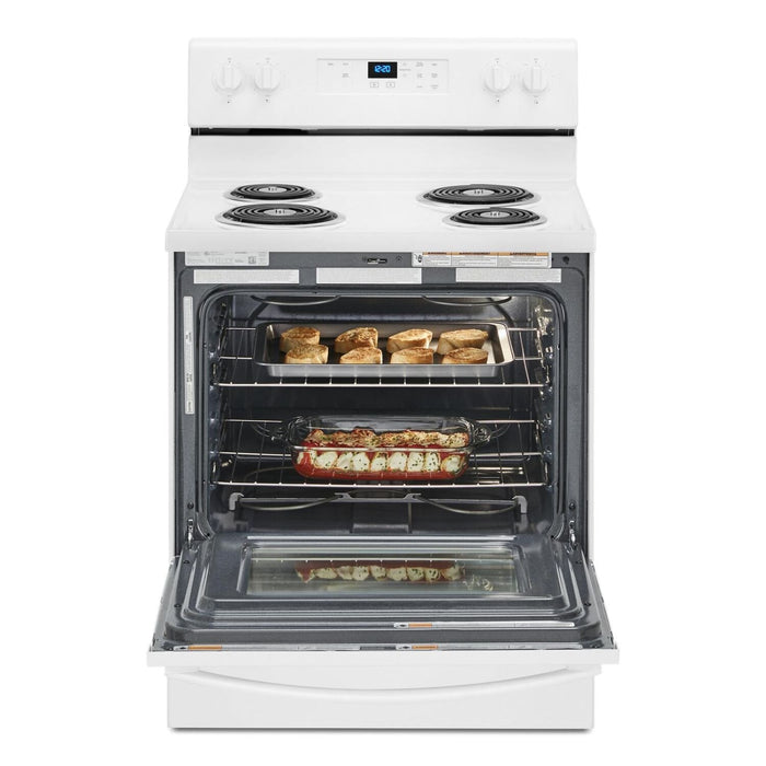 Cuisinière électrique Whirlpool de 4,8 pi³ - blanche - YWFC150M0JW