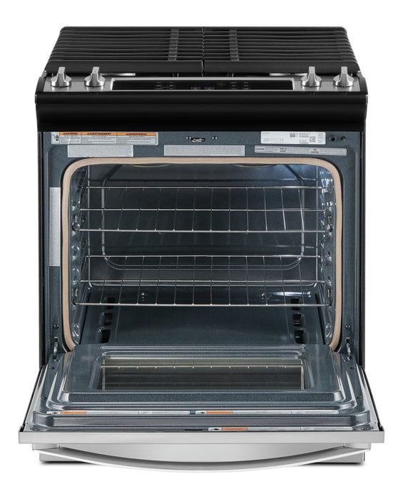 Cuisinière à gaz Whirlpool de 5 pi³ avec autonettoyage - acier inoxydable - WEG515S0LS
