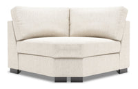 Fauteuil courbé en coin Track de la collection Sofa Lab - Luxury Sand